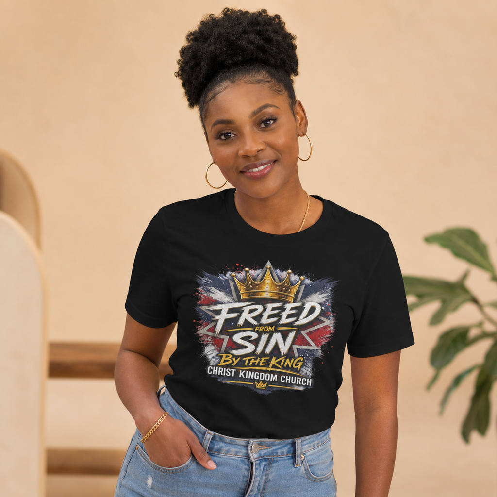 Freed From Sin Commemorative Heavyweight Tee (Christ Kingdom Church Edition)