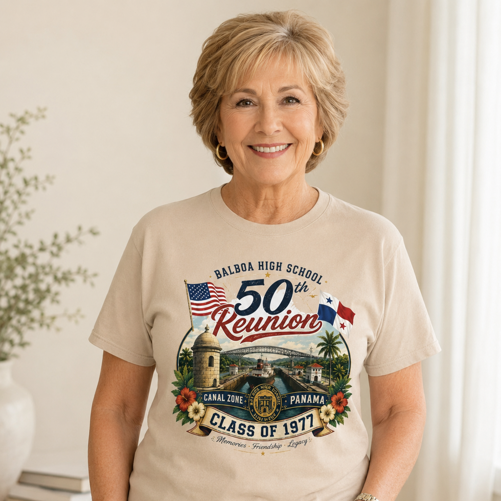 GOD SKWAD Balboa High School 50th Reunion Tee