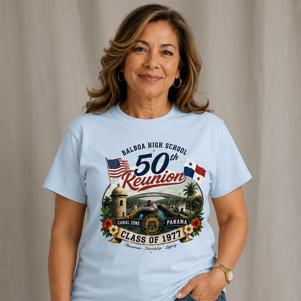 GOD SKWAD Balboa High School 50th Reunion Tee