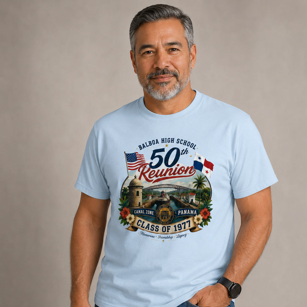 GOD SKWAD Balboa High School 50th Reunion Tee