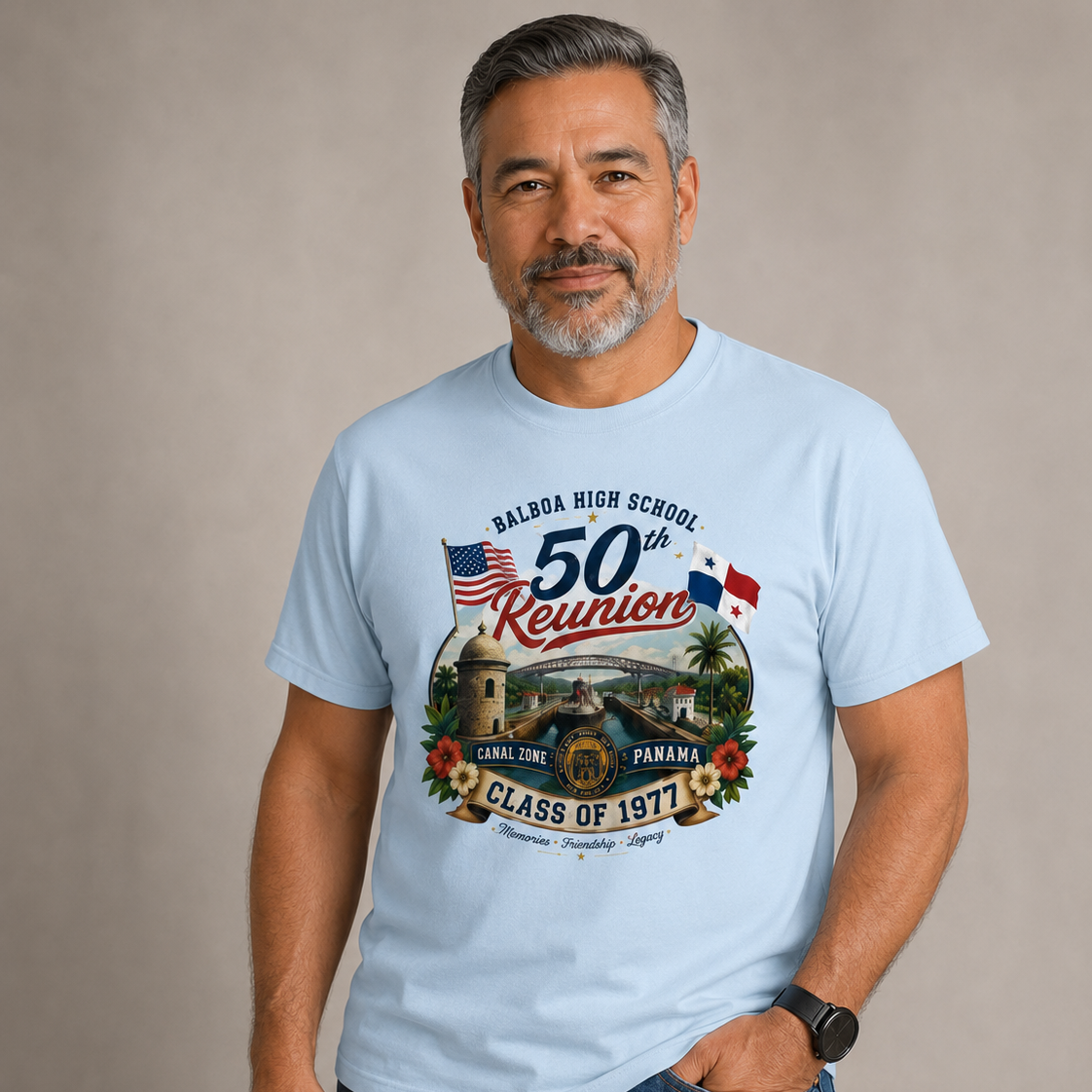GOD SKWAD Balboa High School 50th Reunion Tee
