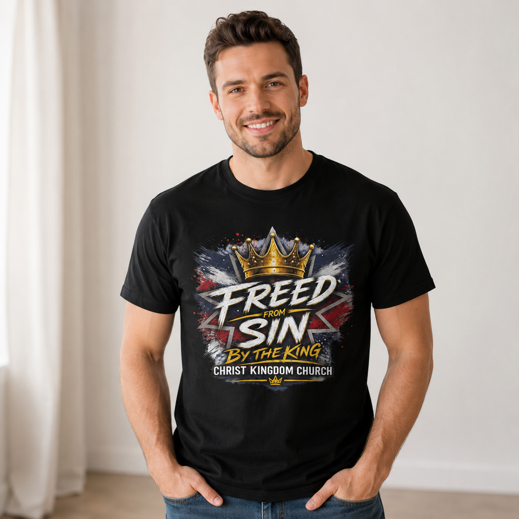Freed From Sin Commemorative Heavyweight Tee (Christ Kingdom Church Edition)