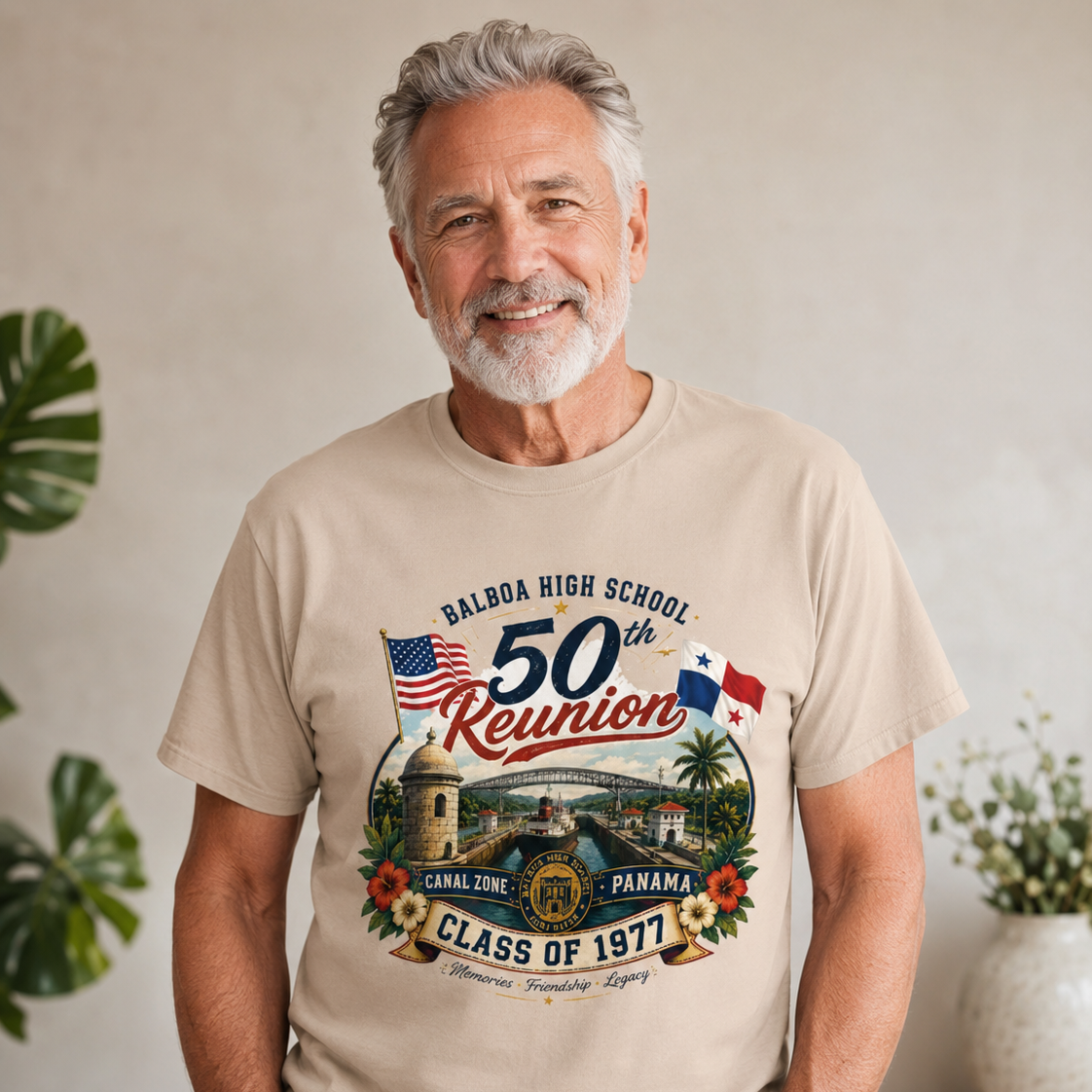 GOD SKWAD Balboa High School 50th Reunion Tee