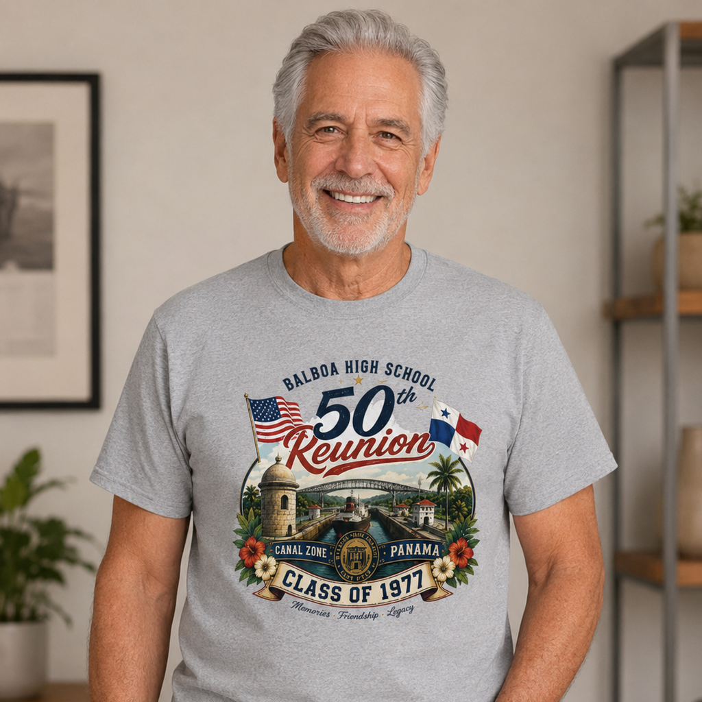 GOD SKWAD Balboa High School 50th Reunion Tee