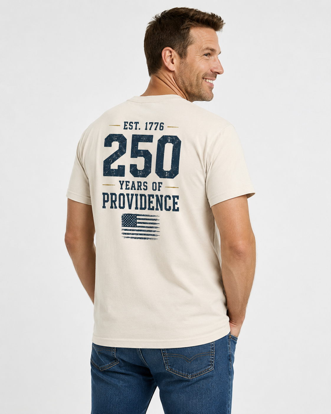 250 Years of Providence Semiquincentennial Heavyweight Tee