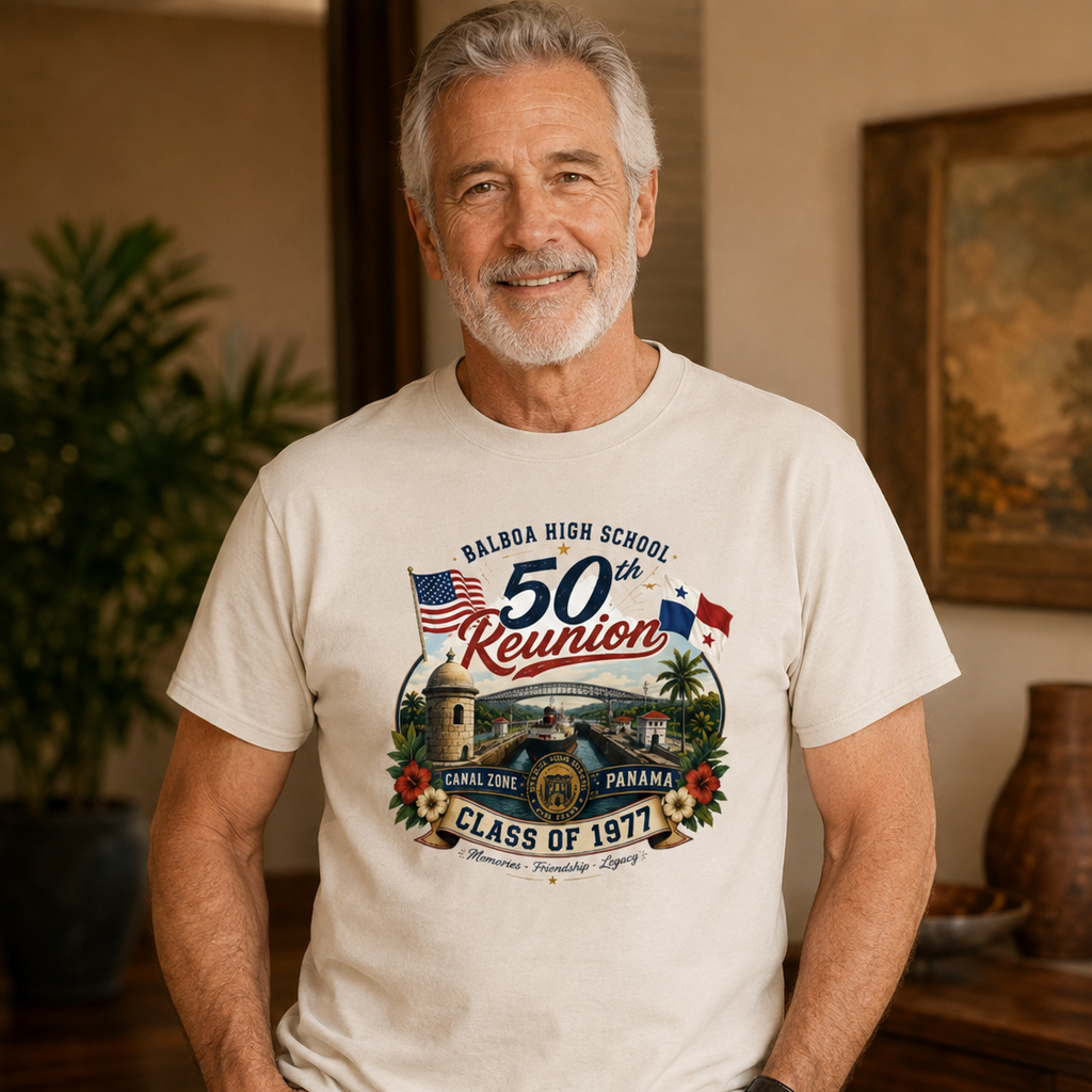 GOD SKWAD Balboa High School 50th Reunion Tee