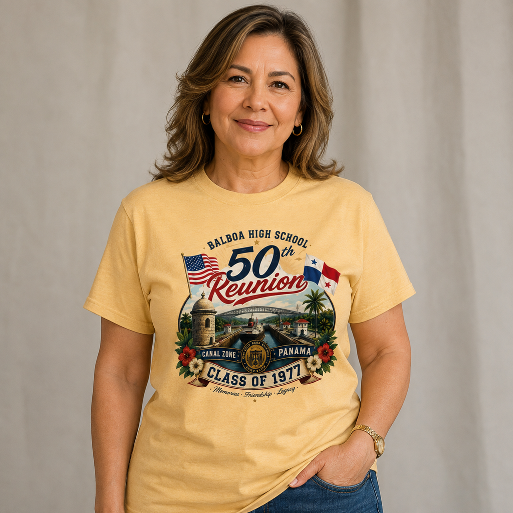 GOD SKWAD Balboa High School 50th Reunion Tee