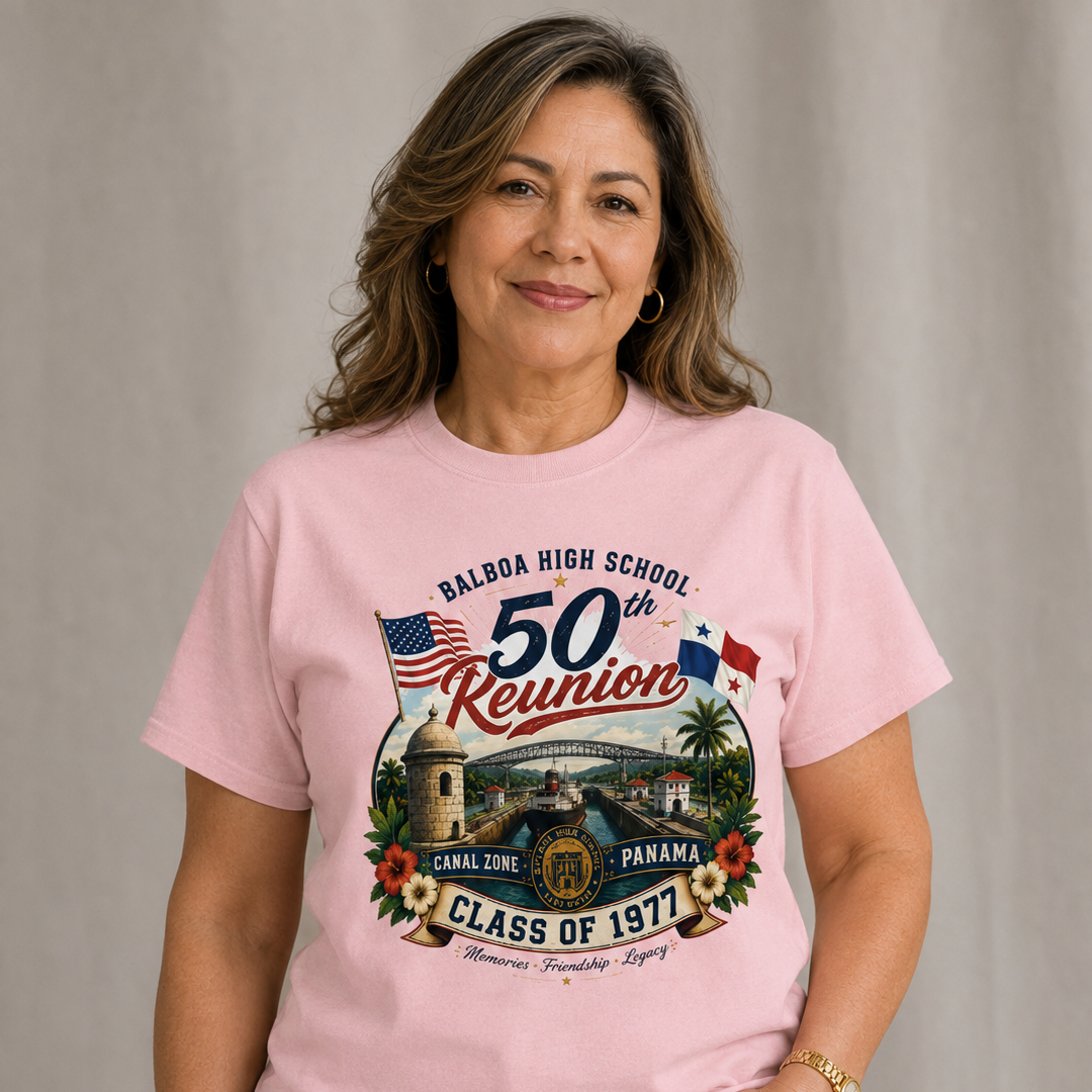 GOD SKWAD Balboa High School 50th Reunion Tee