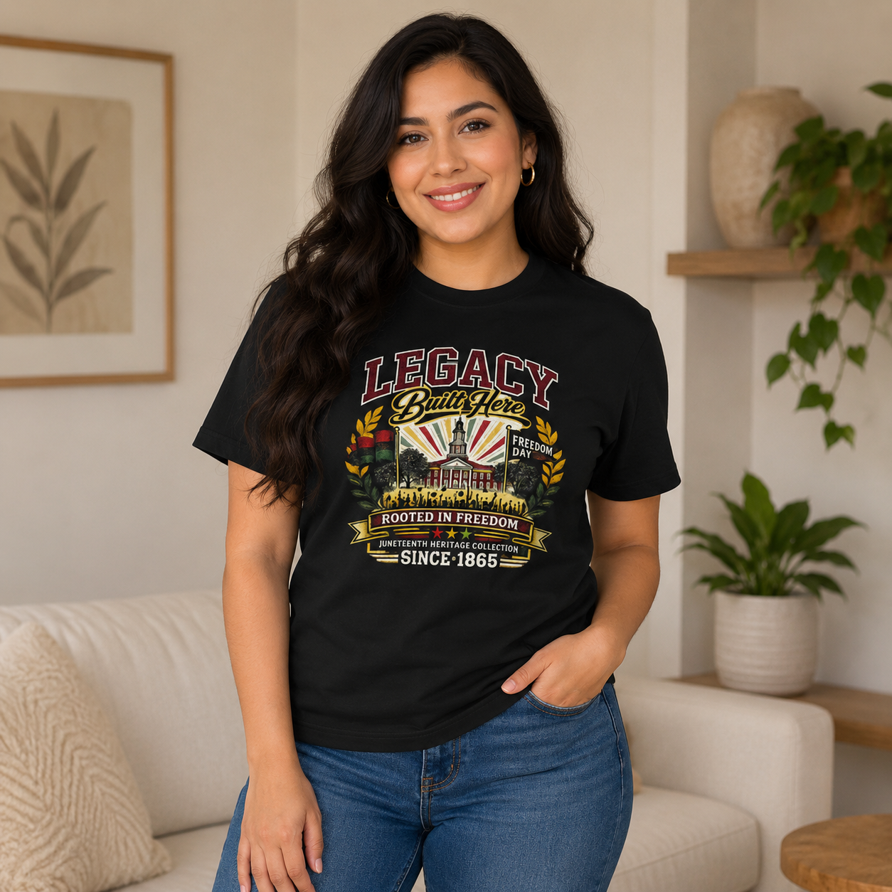 Legacy Built Here Commemorative Heritage Tee