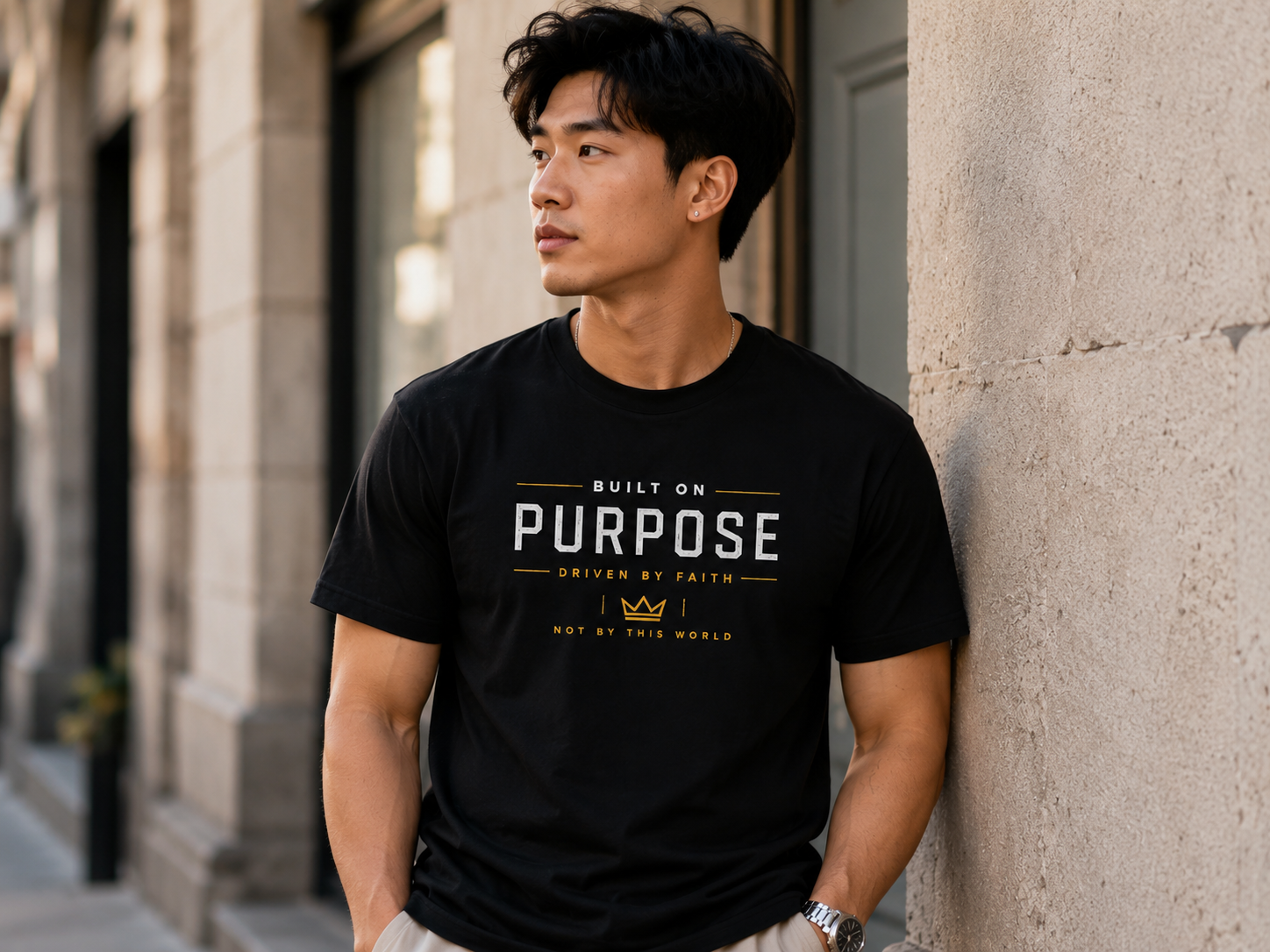 Built On Purpose Box Fit Tee