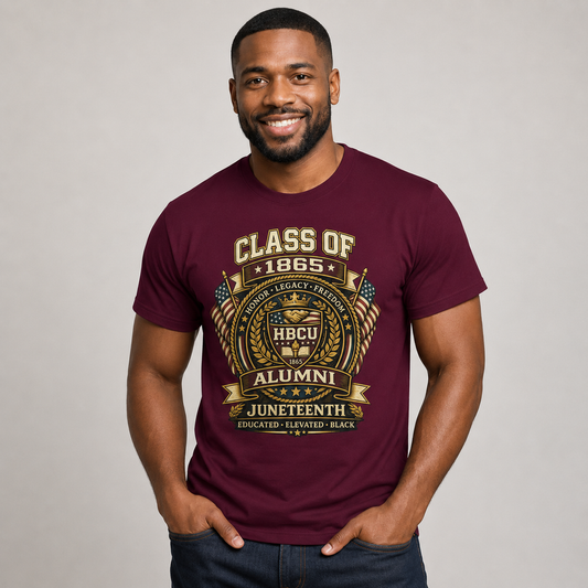 Class of 1865 Juneteenth Laurel Heritage Tee
