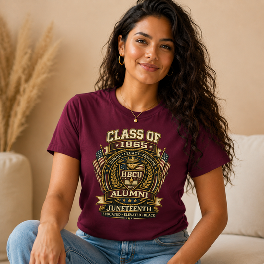 Class of 1865 Juneteenth Laurel Heritage Tee