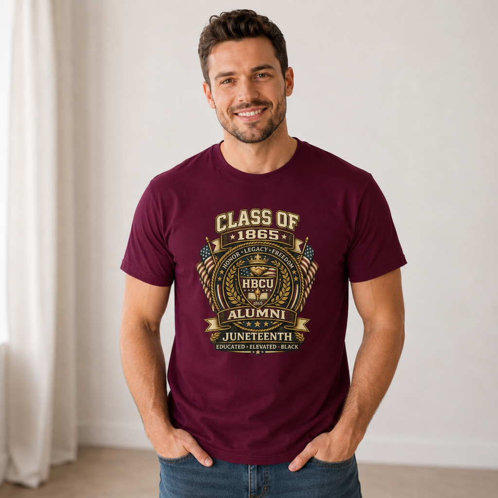 Class of 1865 Juneteenth Laurel Heritage Tee