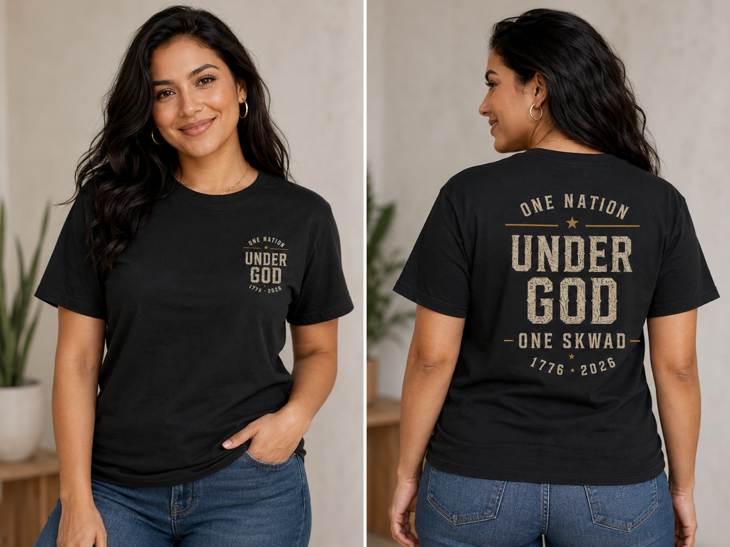 One Nation Under God Semiquincentennial Vintage Tee