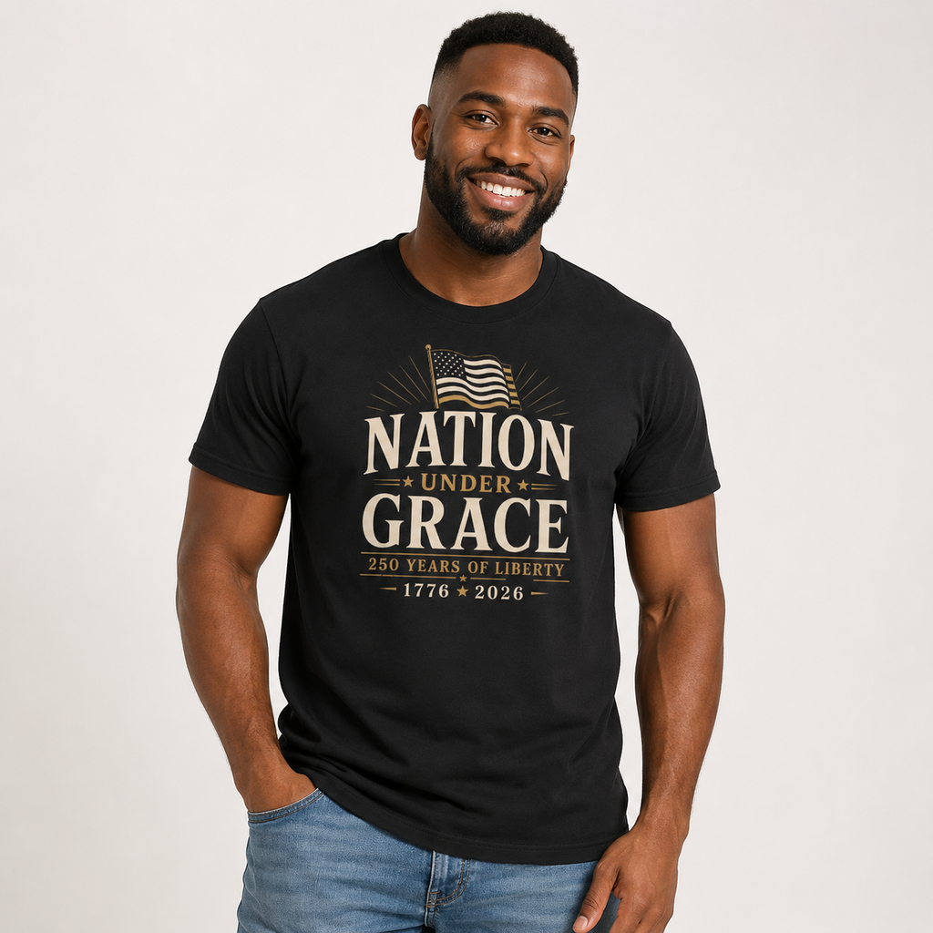 Nation Under Grace Semiquincentennial Heritage Tee