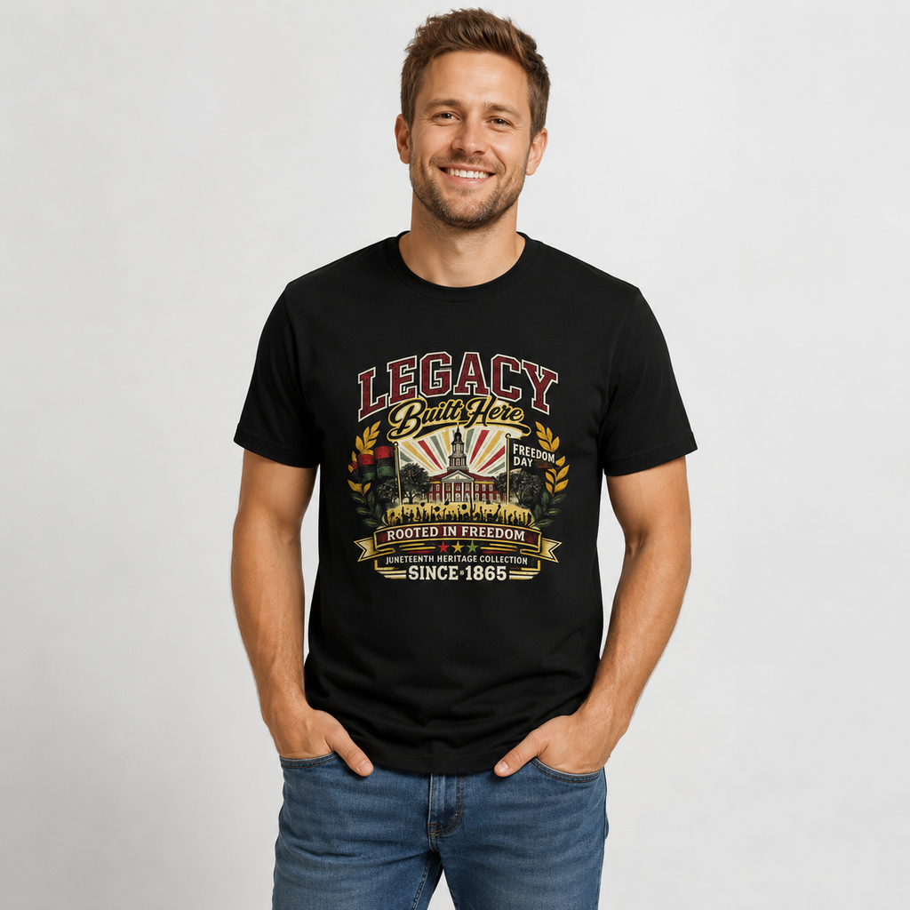 Legacy Built Here Commemorative Heritage Tee
